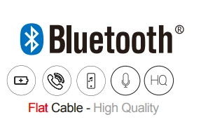 Ασύρματα Bluetooth Ακουστικά Handsfree με Ρυθμιζόμενο Άγκιστρο EZRA EZ-4 Άσπρο